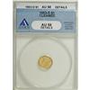 1853-O G$1 AU58 ANACS