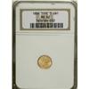 Image 1 : 1854 G$1 Type One MS62 NGC