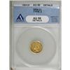 Image 1 : 1854 G$1 Type Two AU50 ANACS