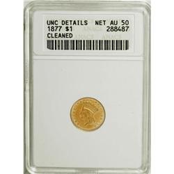 1877 G$1 NG ANACS