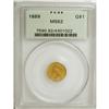 Image 1 : 1889 G$1 MS62 PCGS