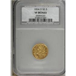 1854-O $2 1/2 VF20 CSN