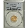 1873 $2 1/2 Open 3 MS63 PCGS