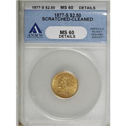 1877-S $2 1/2 MS60 ANACS