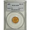 Image 3 : 1879 $2 1/2 AU58 PCGS