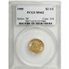 1905 $2 1/2 MS62 PCGS