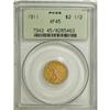 1911 $2 1/2 XF45 PCGS