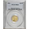 1911 $2 1/2 MS62 PCGS