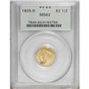 1925-D $2 1/2 MS62 PCGS