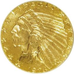 1926 $2 1/2 MS62 PCGS