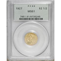 1927 $2 1/2 MS61 PCGS