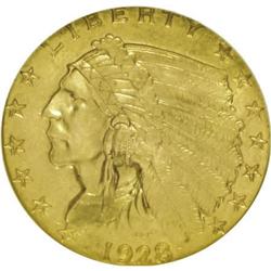 1928 $2 1/2 MS63 NGC