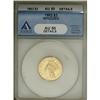 Image 1 : 1863 $3 AU50 ANACS