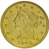 Image 1 : 1843 $5 XF45 NGC