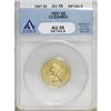 Image 1 : 1857 $5 AU55 ANACS