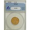 Image 1 : 1879 $5 AU55 ANACS