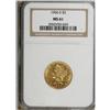 1906-S $5 MS61 NGC
