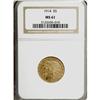 Image 1 : 1914 $5 MS61 NGC
