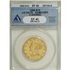 Image 1 : 1850 $10 Large Date XF40 ANACS