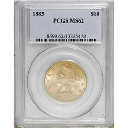 1883 $10 MS62 PCGS