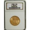 Image 1 : 1899 $10 MS62 NGC