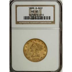 1899-O $10 MS60 NGC