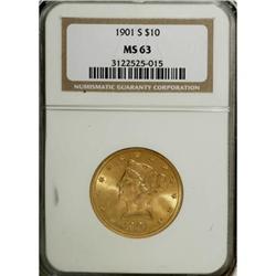 1901-S $10 MS63 NGC