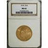 Image 1 : 1915 $10 MS62 NGC