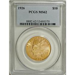 1926 $10 MS62 PCGS
