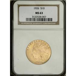 1926 $10 MS63 NGC