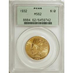 1932 $10 MS62 PCGS