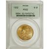 Image 1 : 1932 $10 MS62 PCGS