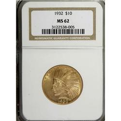 1932 $10 MS62 NGC