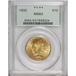 1932 $10 MS63 PCGS