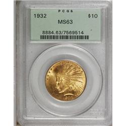 1932 $10 MS63 PCGS