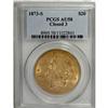 Image 1 : 1873-S $20 Closed 3 AU58 PCGS