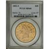 Image 1 : 1882-S $20 MS60 PCGS