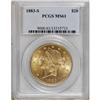 Image 1 : 1883-S $20 MS61 PCGS