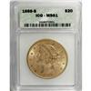 Image 1 : 1888-S $20 MS61 ICG
