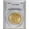 Image 1 : 1891-S $20 MS62 PCGS