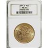 Image 3 : 1891-S $20 MS62 NGC
