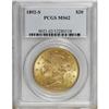 Image 1 : 1892-S $20 MS62 PCGS