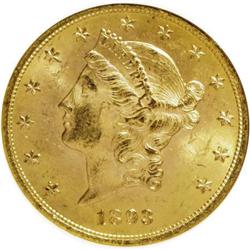 1893 $20 MS62 NGC