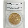 Image 1 : 1893-S $20 AU55 PCGS