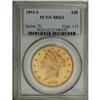 Image 1 : 1893-S $20 MS62 PCGS