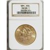Image 1 : 1894 $20 MS63 NGC