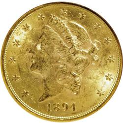 1894-S $20 MS61 NGC