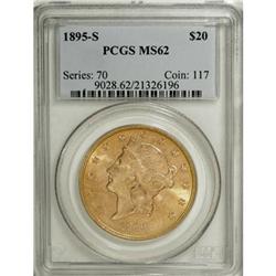 1895-S $20 MS62 PCGS