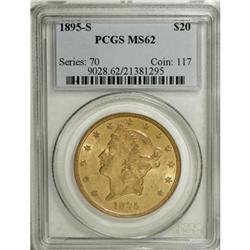 1895-S $20 MS62 PCGS