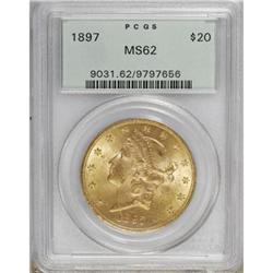 1897 $20 MS62 PCGS